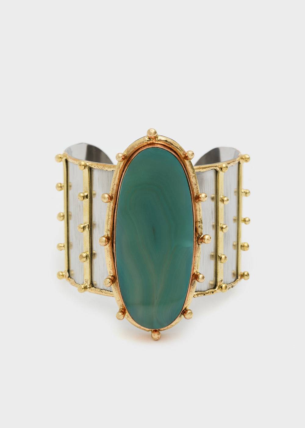 Nalí BANGLE BRACELET W NATURAL STONE + COLORS Hotsell