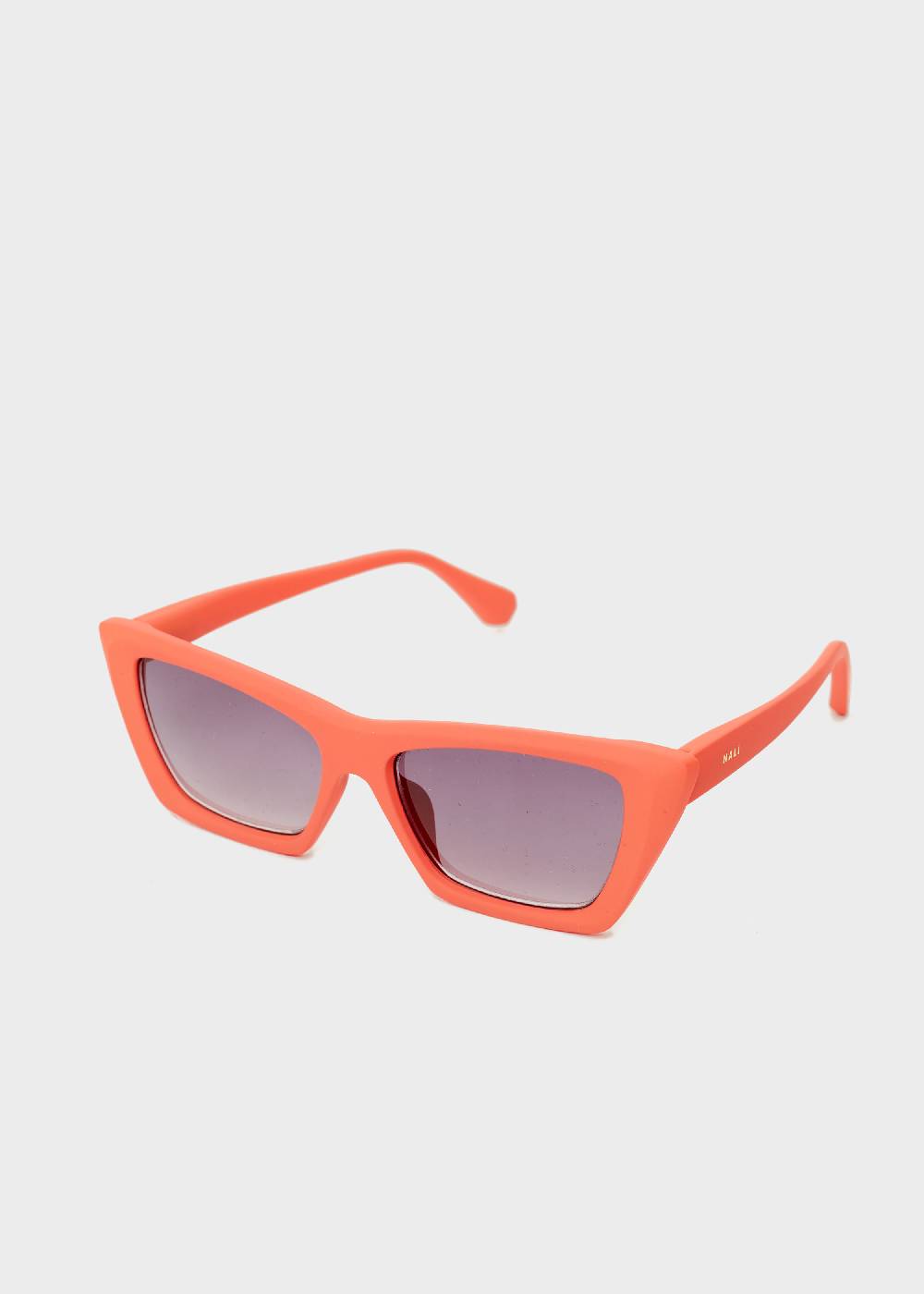 Nalí JINA RECTANGULAR SALMON SUNGLASSES In Linea