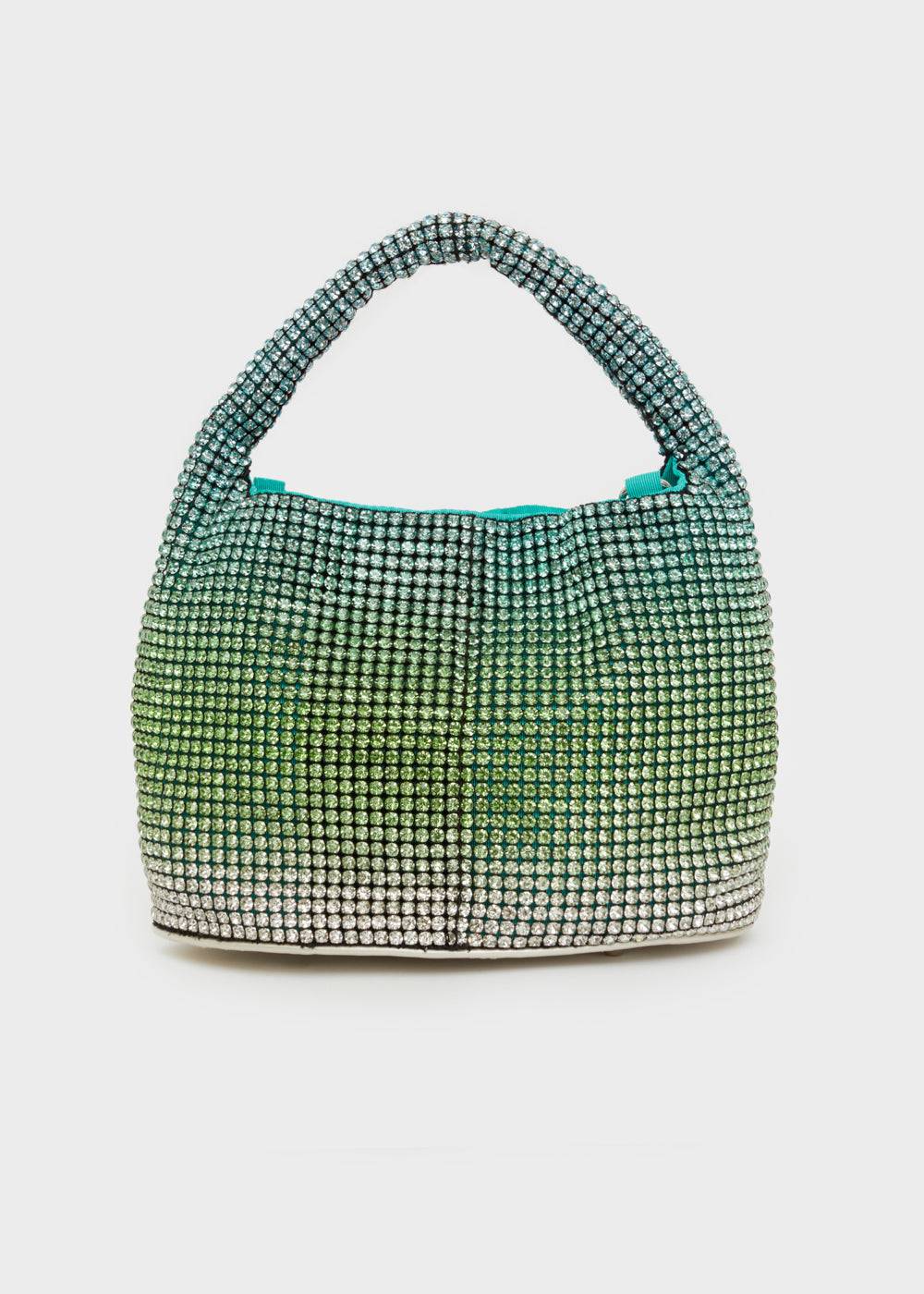 Nalí SHINY SHOULDER BAG W/ STONES + COLORS Black Friday