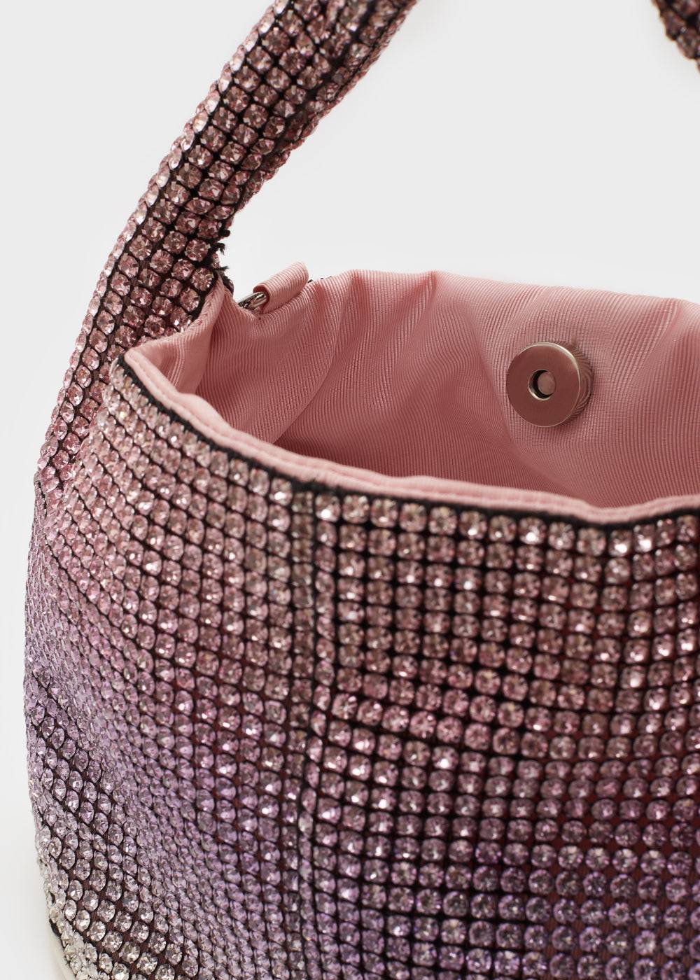 Nalí SHINY SHOULDER BAG W/ STONES + COLORS Black Friday