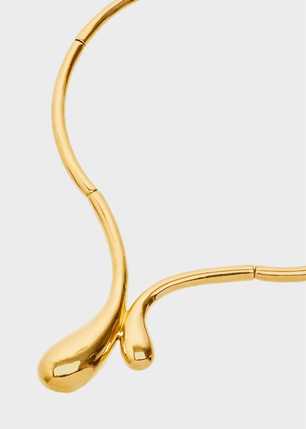 Nalí STAIN. STEEL SNAKE NECKLACE IN GOLD Convenienza