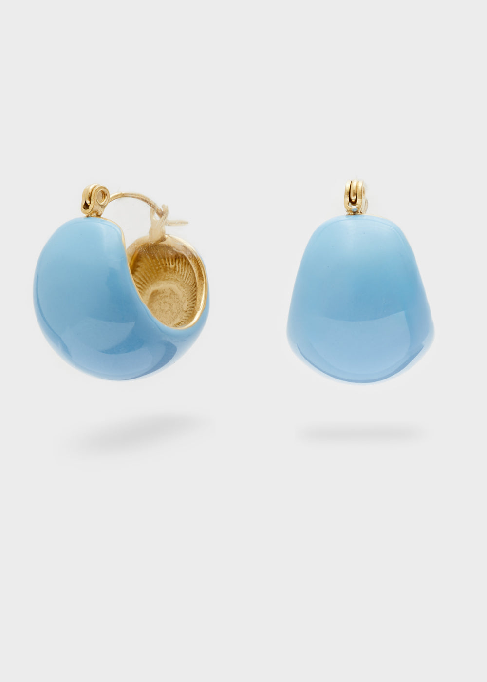 Nalí BECCA ENAMEL EARRINGS S.STEEL + COLORS Novità