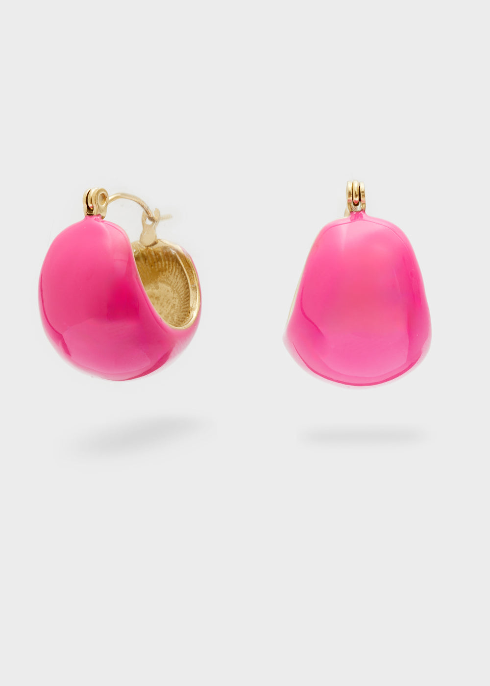 Nalí BECCA ENAMEL EARRINGS S.STEEL + COLORS Novità