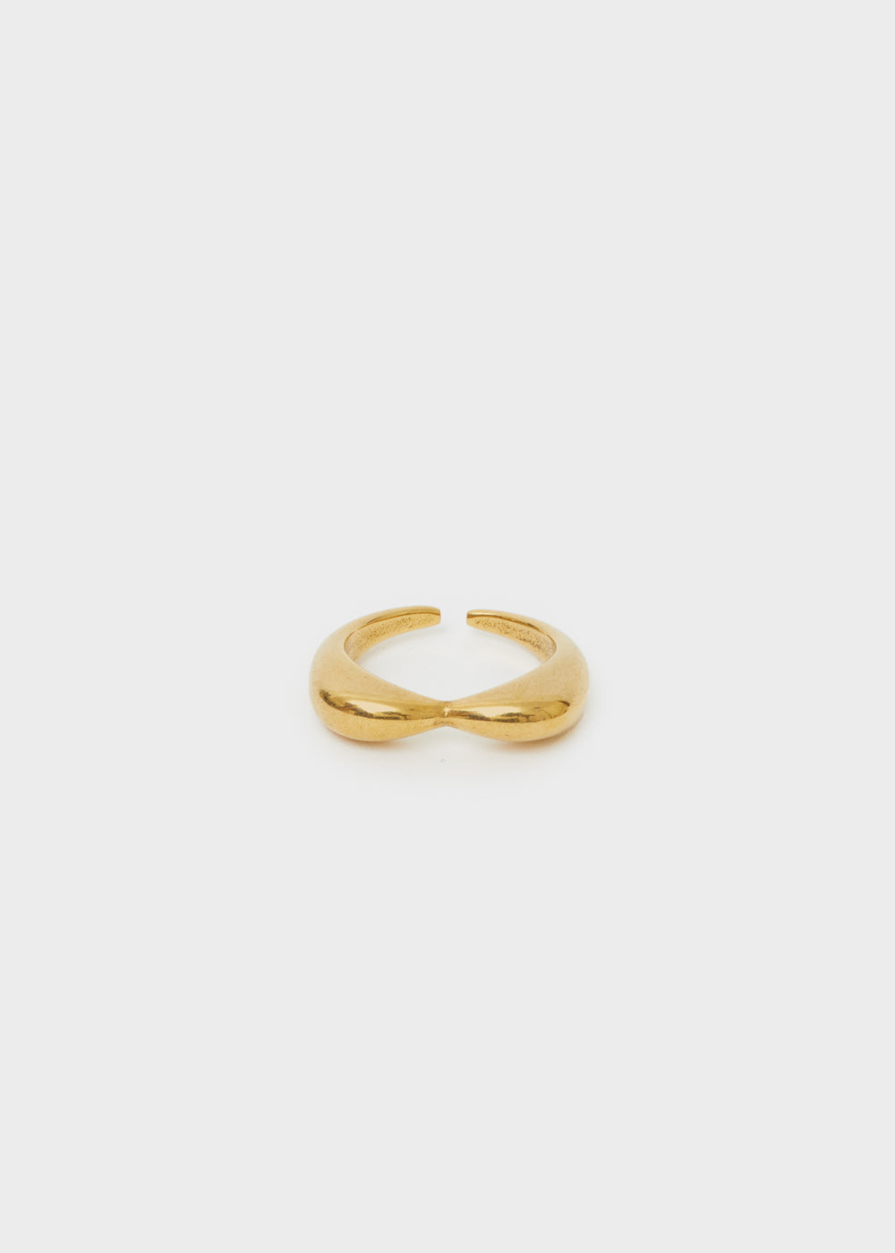 Nalí S.STEEL GOLD HEART RING Online