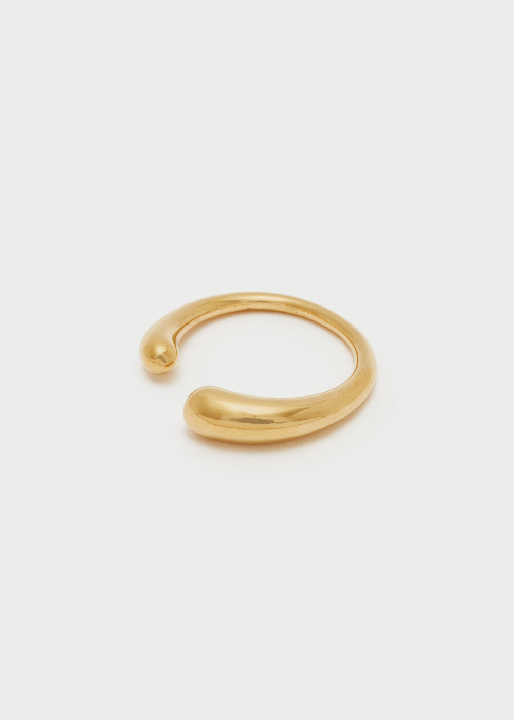 Nalí S.STEEL GOLD ROUND THIN RING In Vendita