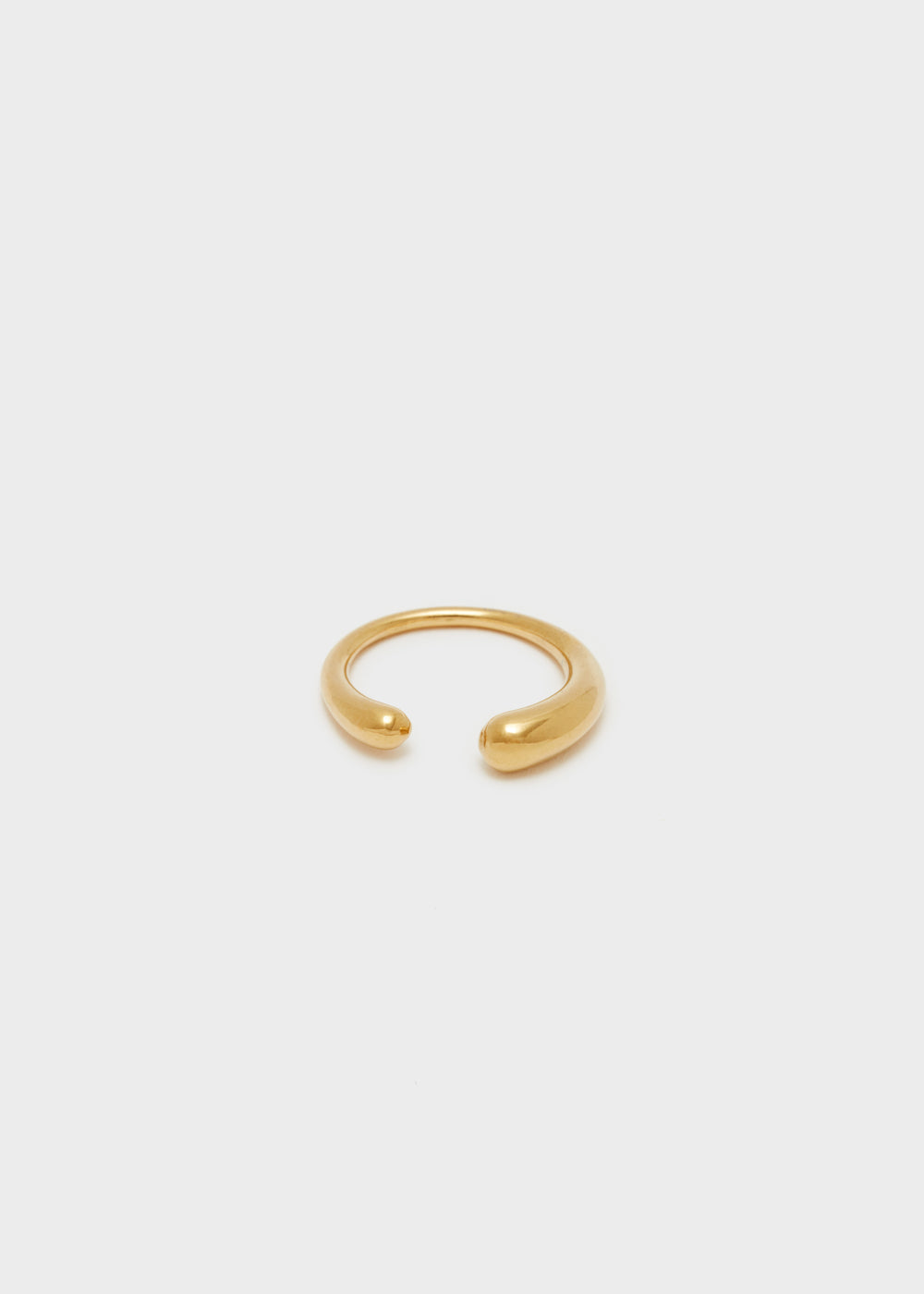 Nalí S.STEEL GOLD ROUND THIN RING In Vendita