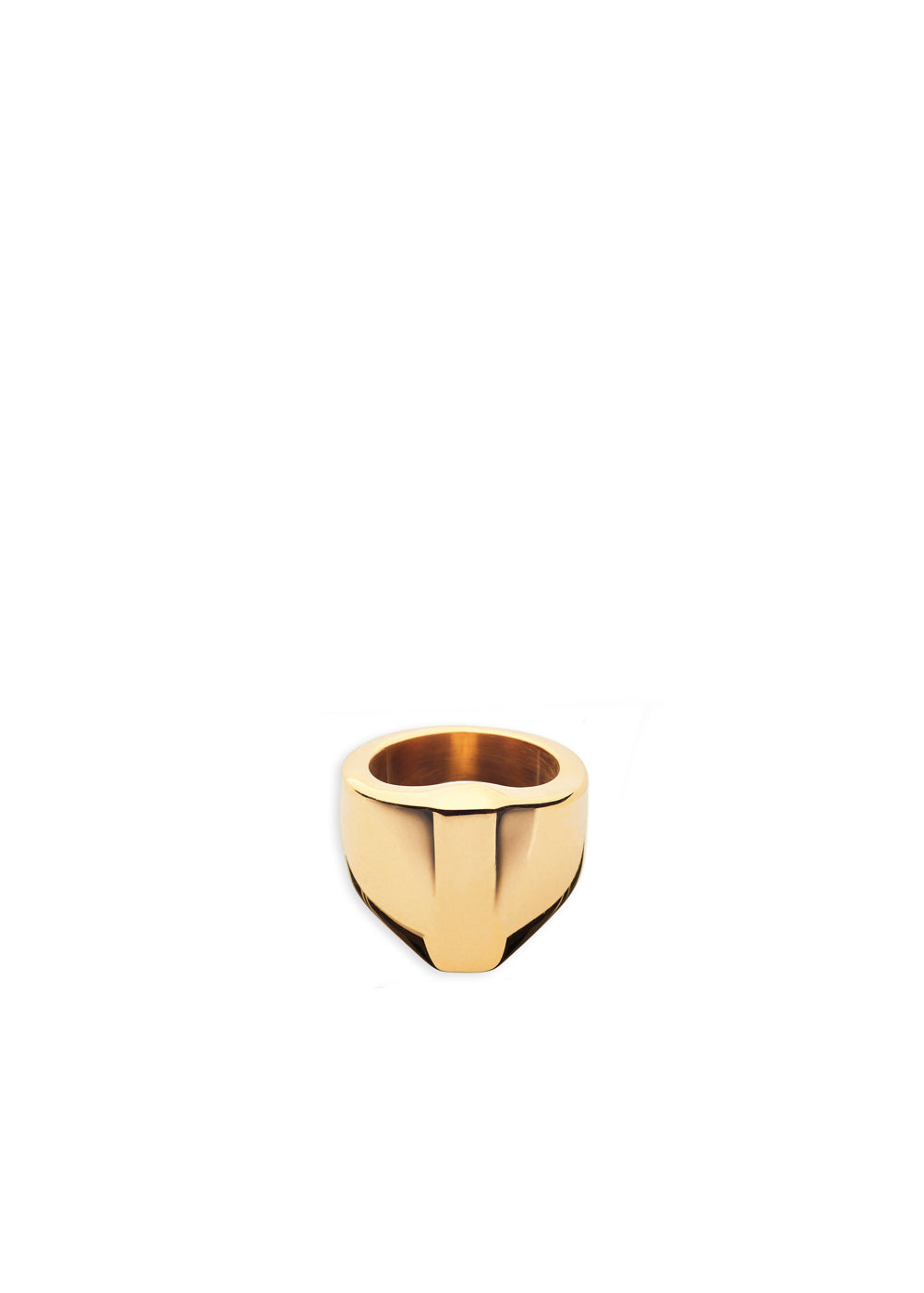 Nalí CHUNKY GOLD RING LETTER SIZE II + LETTERS Nuova