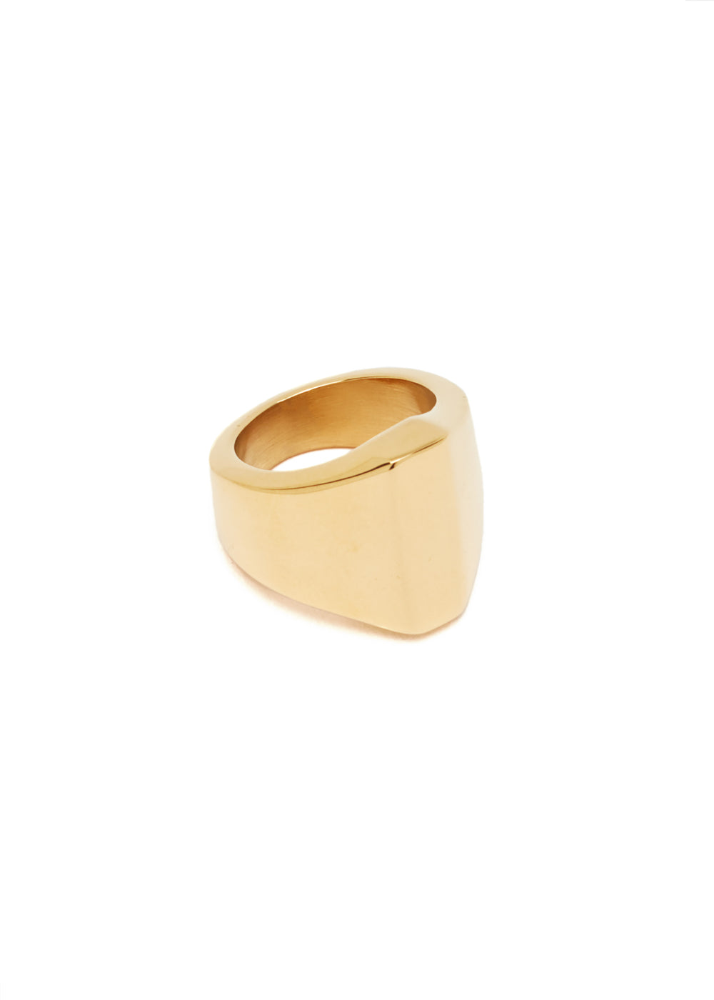 Nalí CHUNKY GOLD RING LETTER SIZE II + LETTERS Nuova