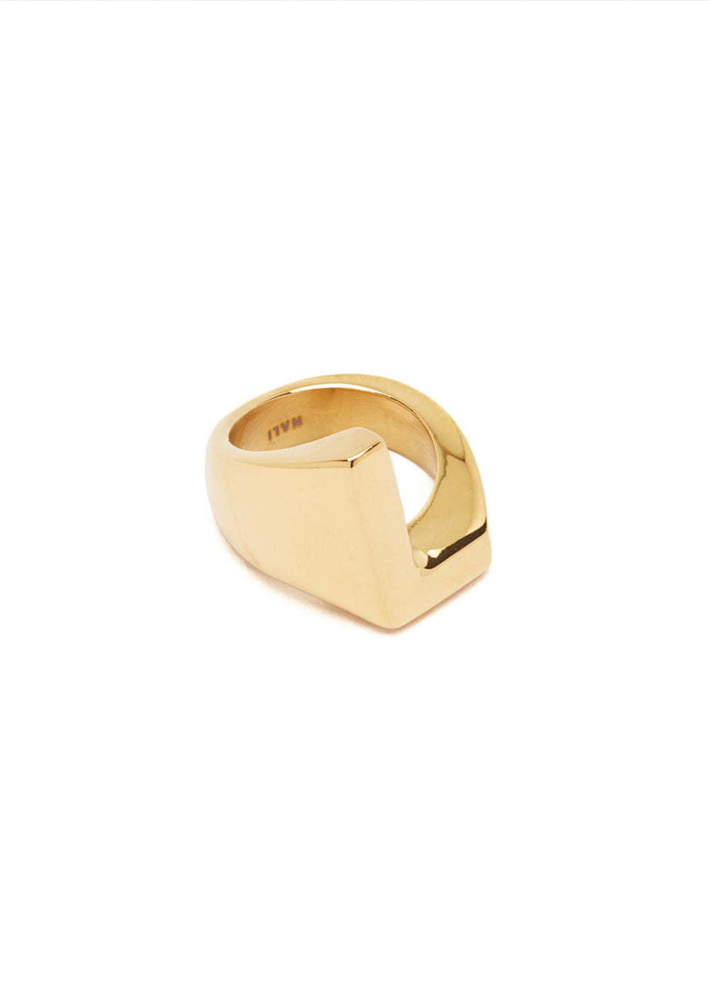 Nalí CHUNKY GOLD RING LETTER SIZE II + LETTERS Nuova