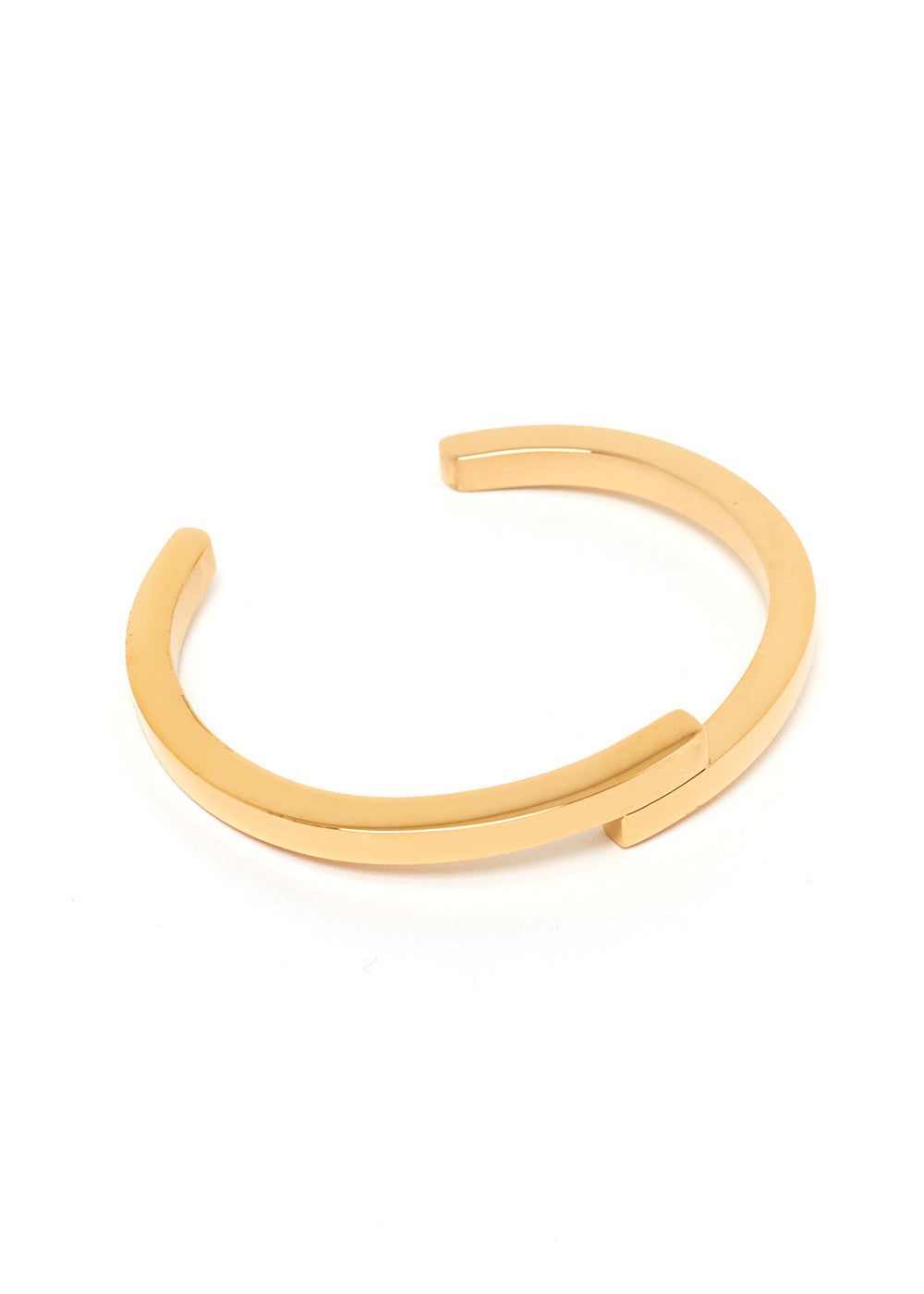 Nalí JANIS CUFF IN GOLD STAINLESS STEEL In Linea