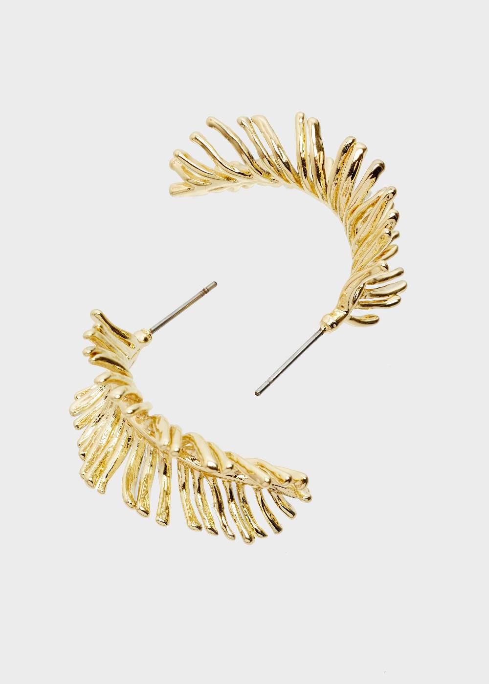 Nalí 14K GOLD PLATED TIA EARRINGS Promozione