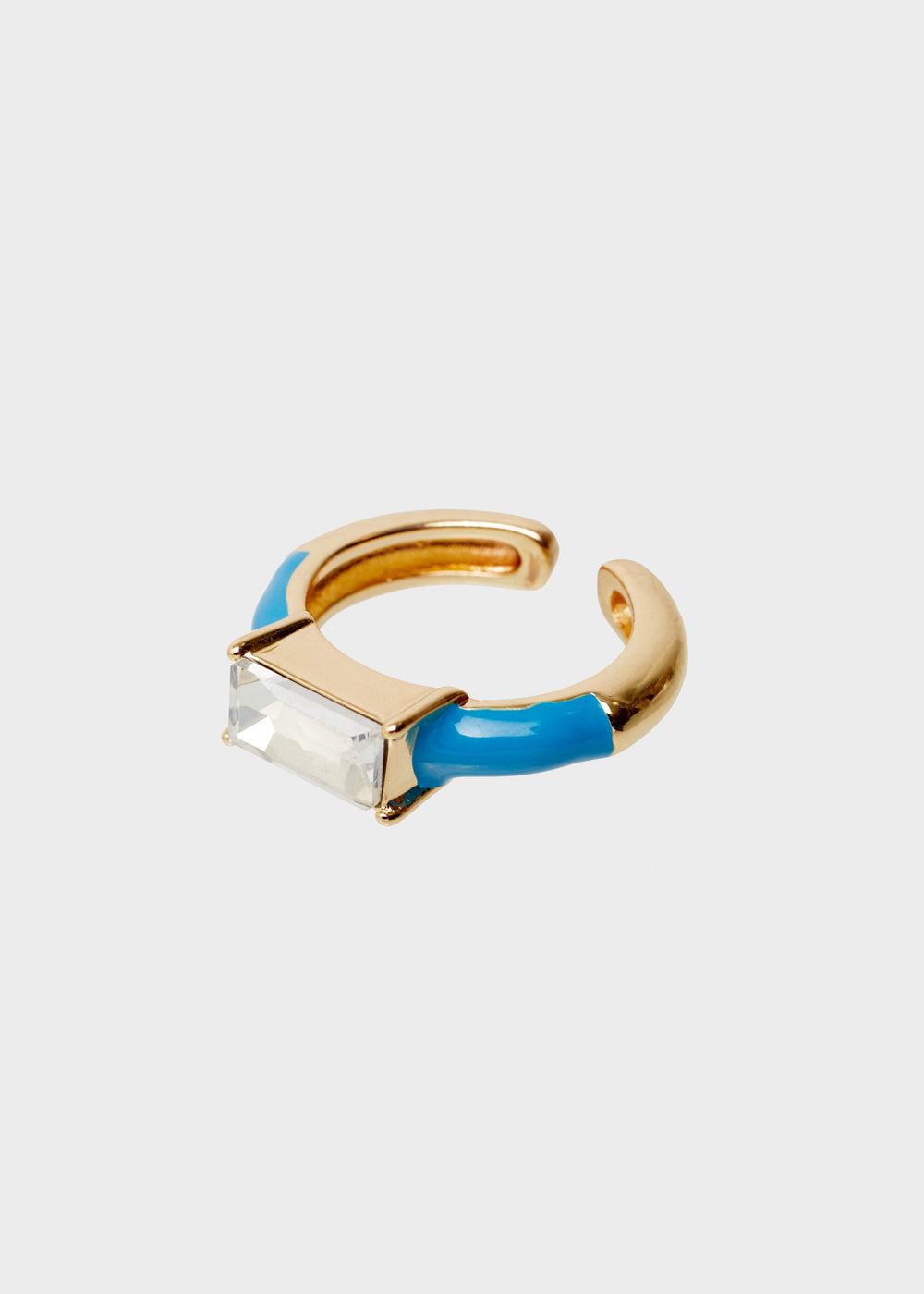 Nalí GLORIA ADJUSTABLE BLUE RING W/ STONE Negozi Online