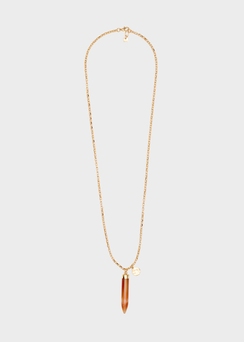 Nalí GOLD NECKLACE + HORN PENDANT Italia