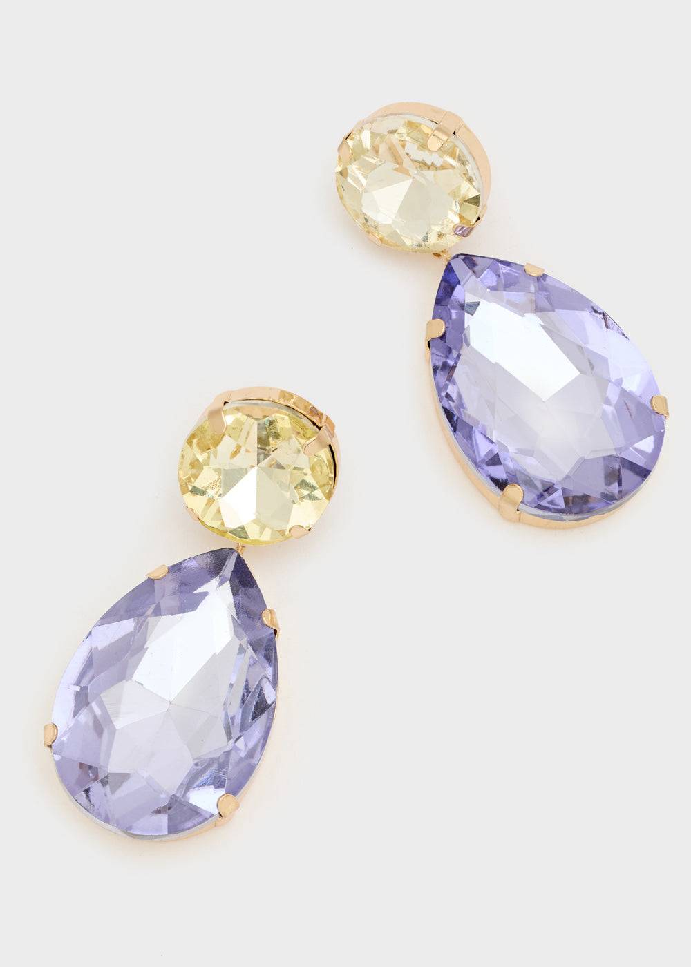 Nalí HYSA TEARDROP EARRINGS STONE + COLORS Qualità