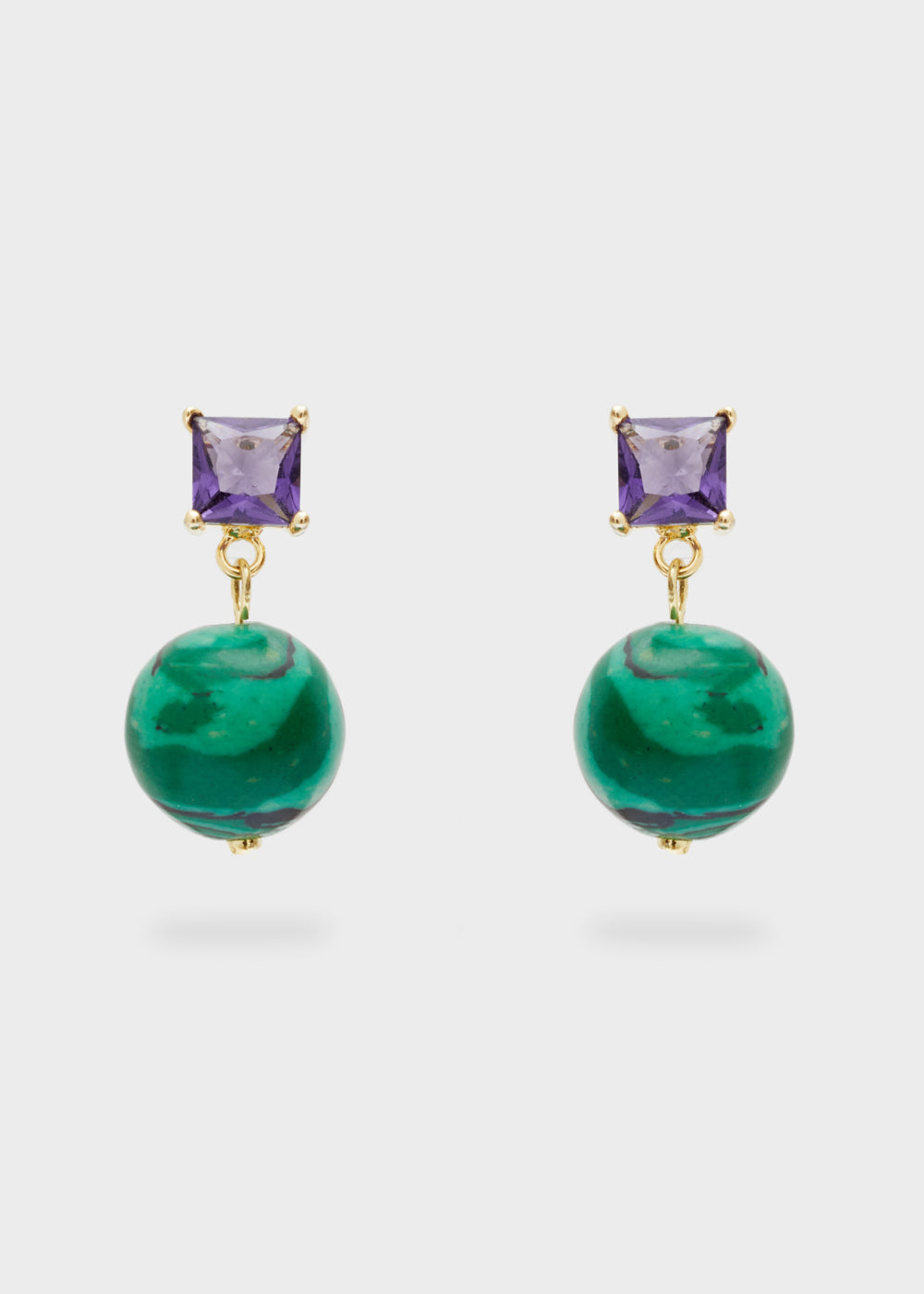 Nalí EARRINGS W/ PEARL + STONE + COLORS Promozione