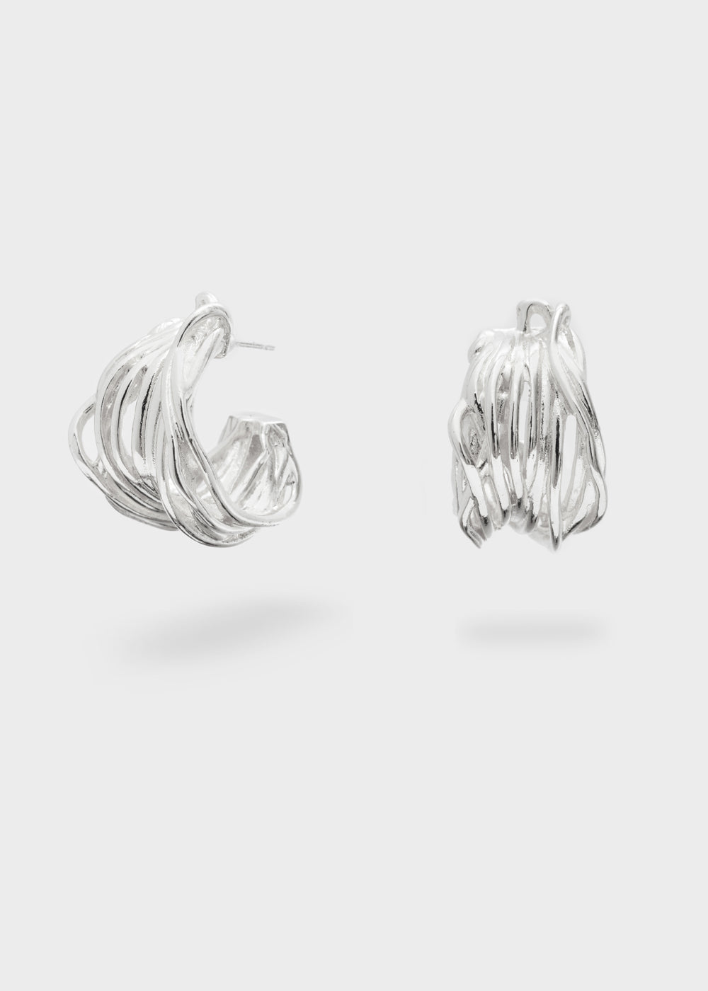 Nalí MEDEA 14KT HOOP EARRINGS + COLORS Qualità Garantita