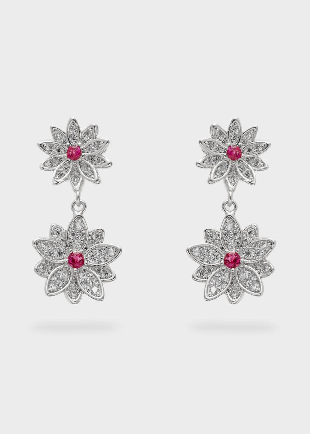 Nalí BOUQUET EARRINGS W/ STONES + COLORS Consegna Veloce