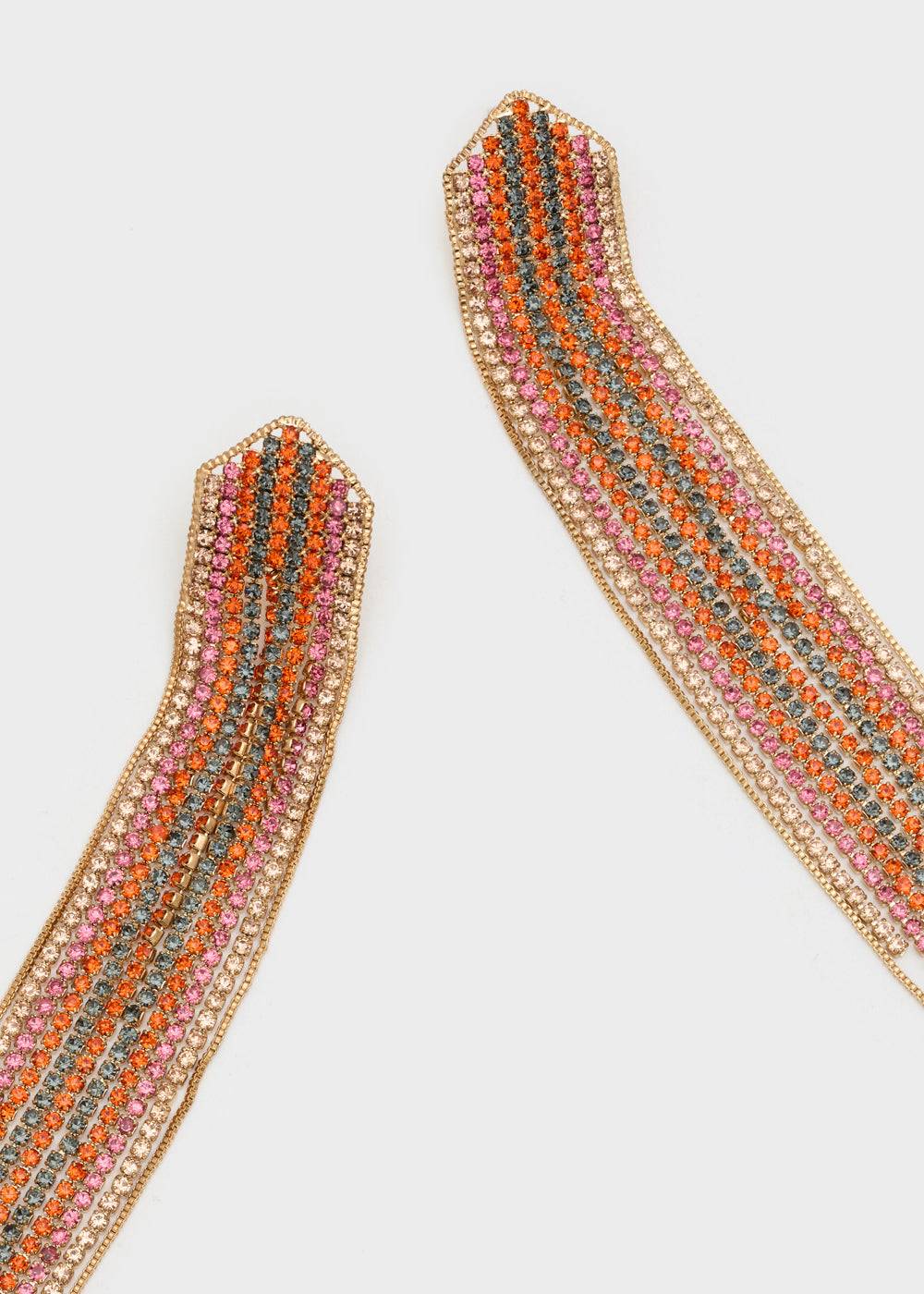 Nalí SOIREE LONG EARRINGS W/ + COLORS Fino Al -60%