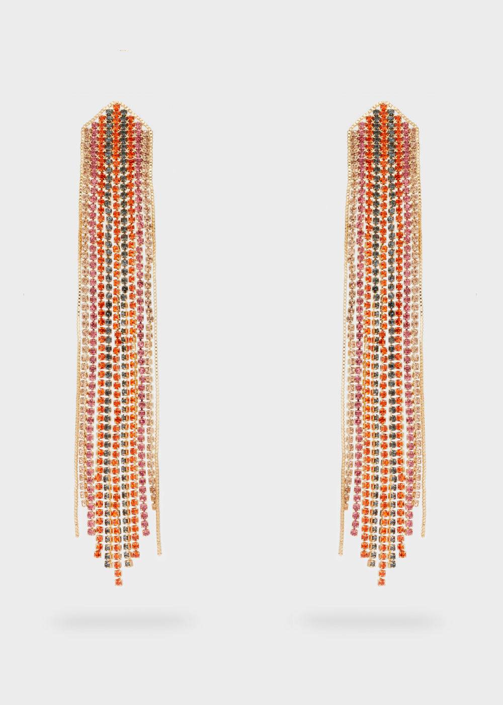 Nalí SOIREE LONG EARRINGS W/ + COLORS Fino Al -60%