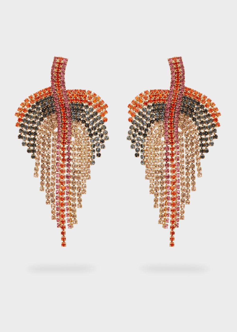 Nalí FANCY LONG EARRINGS W/ + COLORS Shopping Online