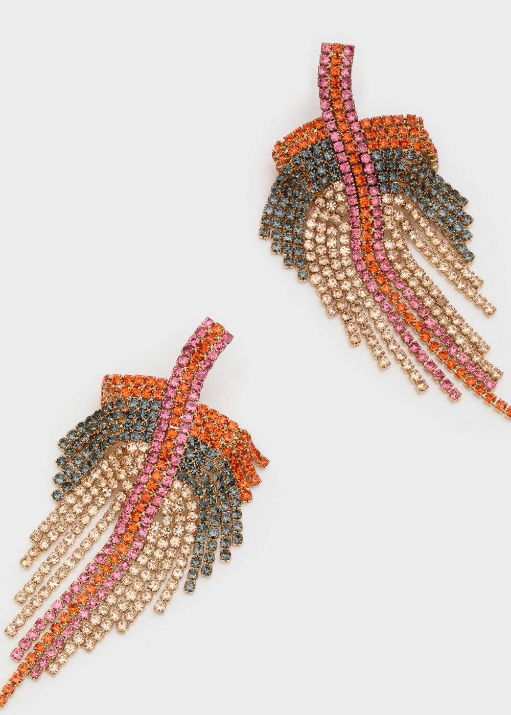 Nalí FANCY LONG EARRINGS W/ + COLORS Shopping Online