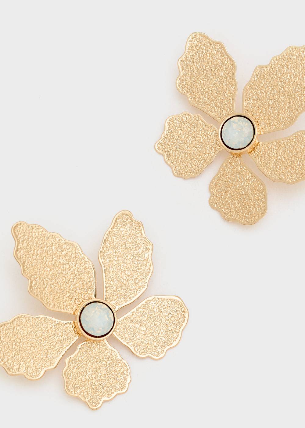 Nalí NICOLE FLOWER EARRINGS W/ STONE + COLORS Prezzo Ridotto