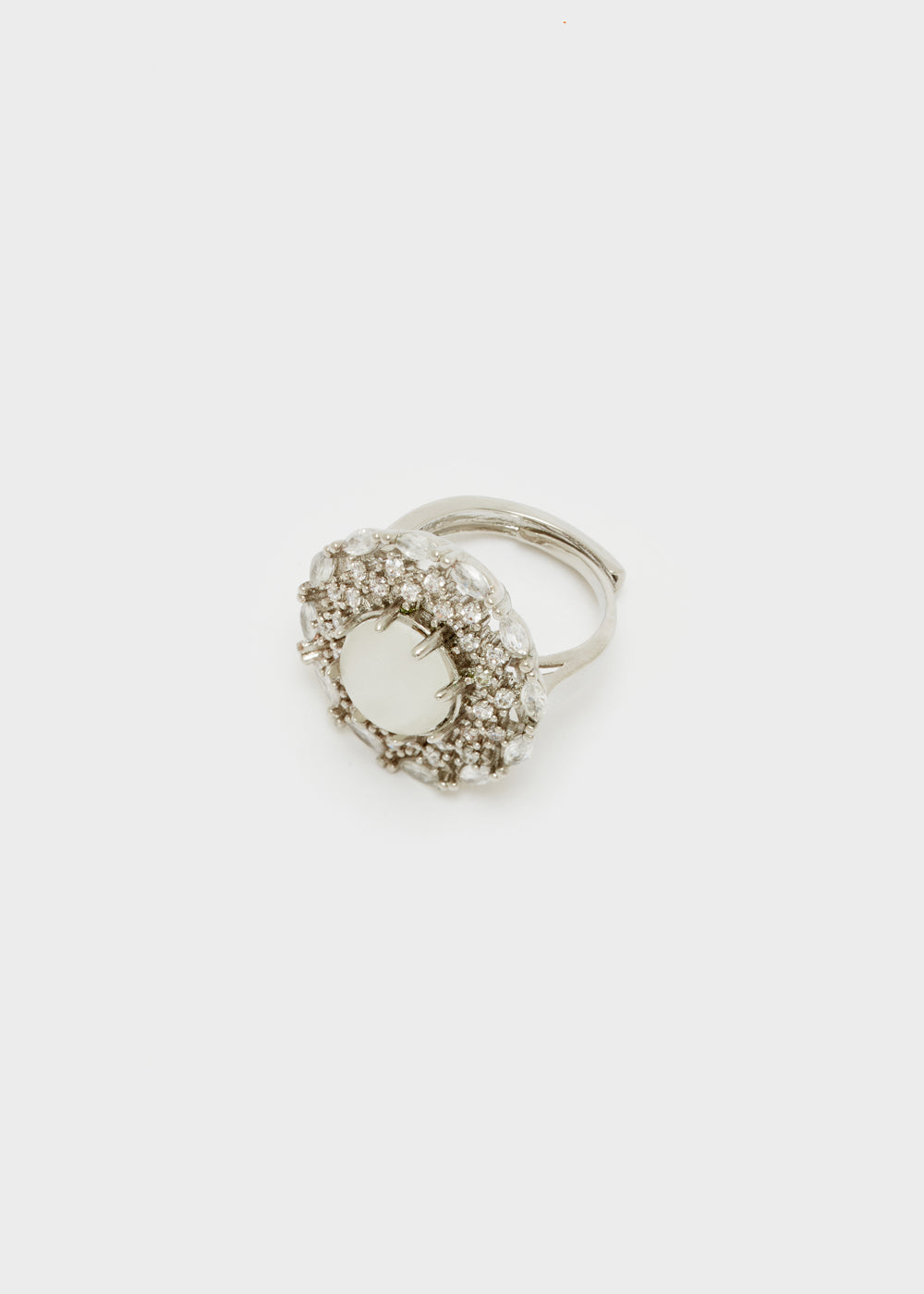 Nalí ECO ROUND RING W/ OPAL STONE + COLORS Novità