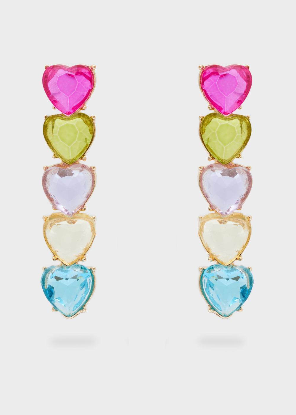 Nalí HEAR EARRINGS W/ STONES + COLORS Sconto
