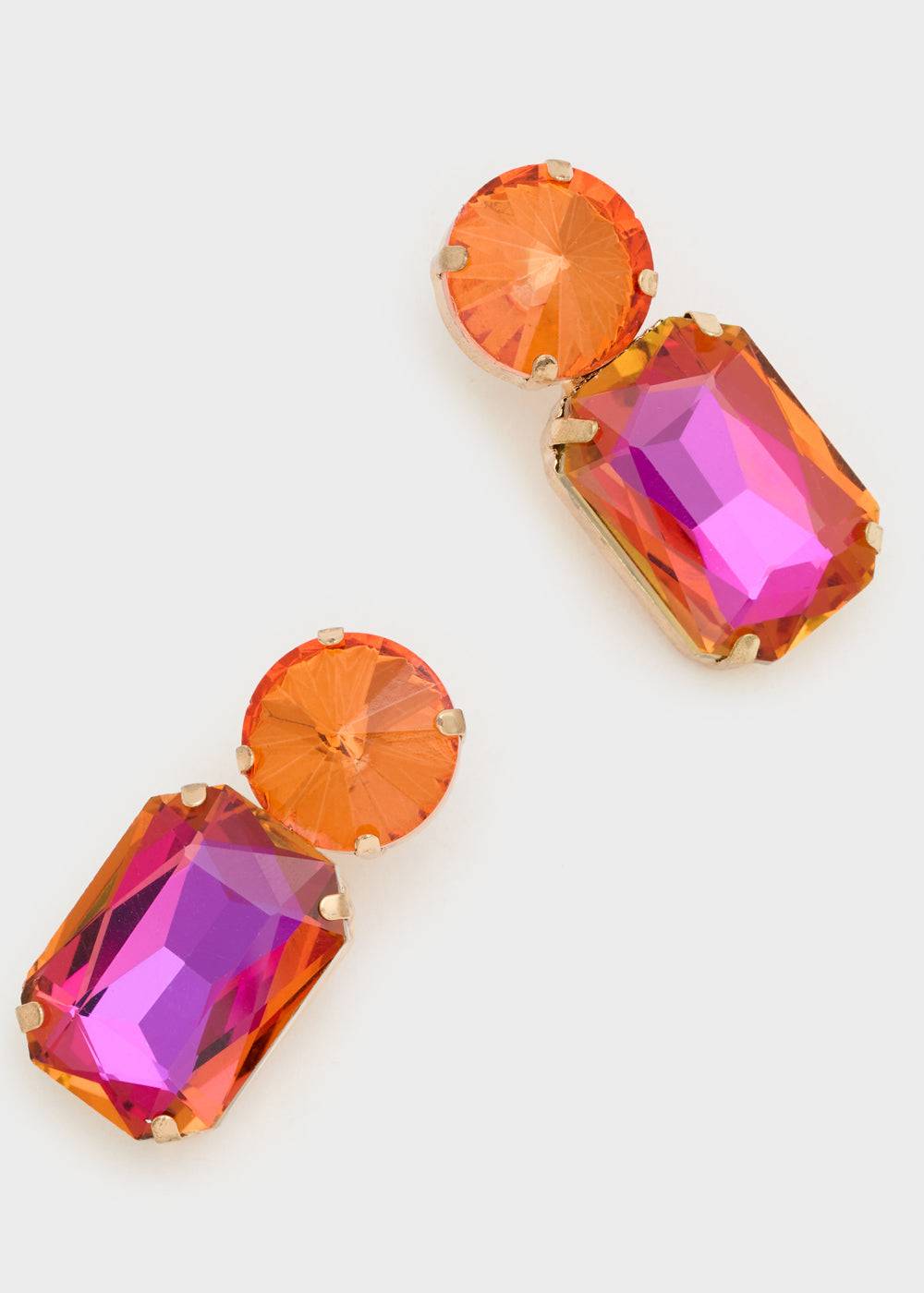 Nalí CINCIN CLIP EARRINGS W/ STONES + COLORS Offerta