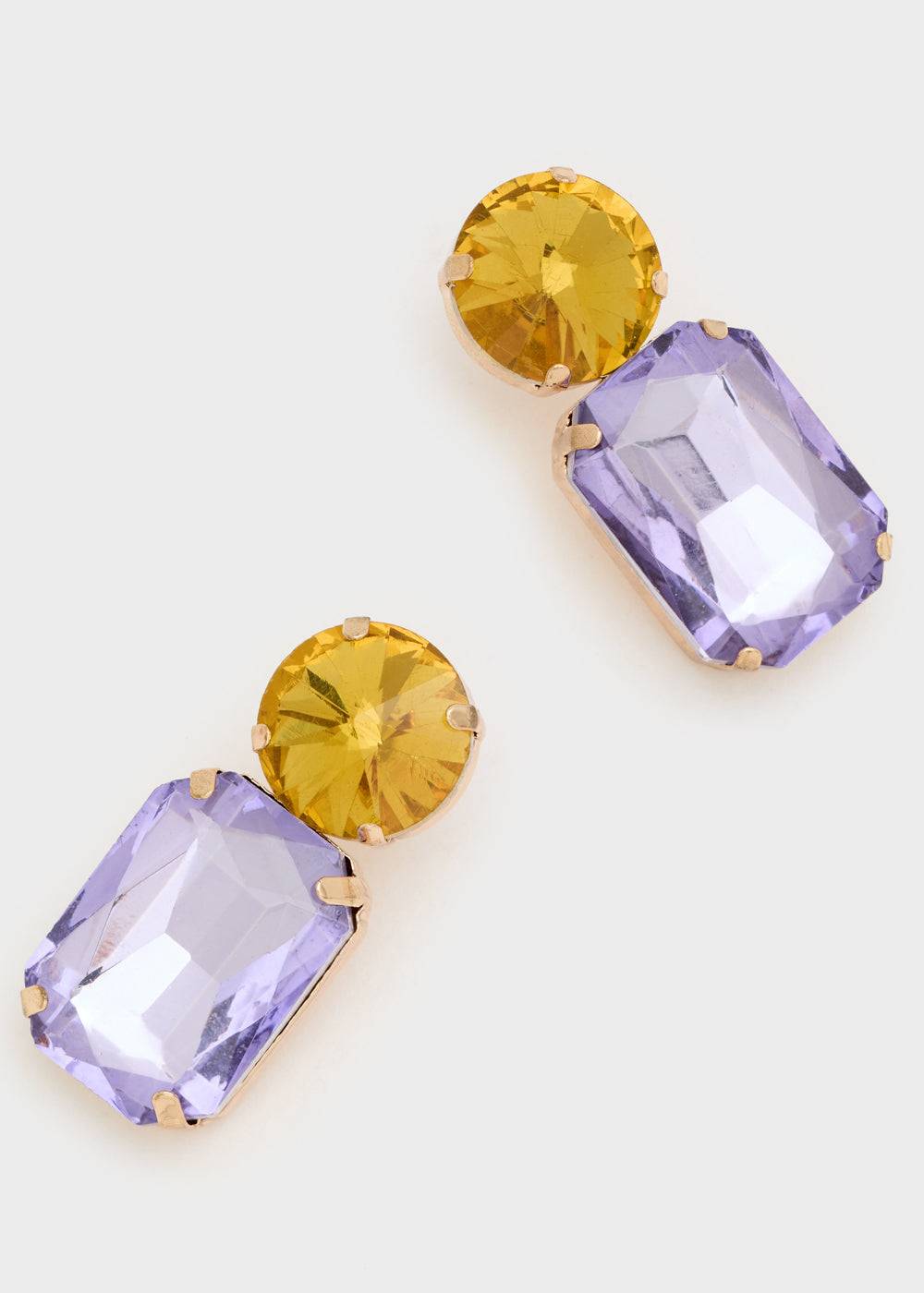 Nalí CINCIN CLIP EARRINGS W/ STONES + COLORS Offerta