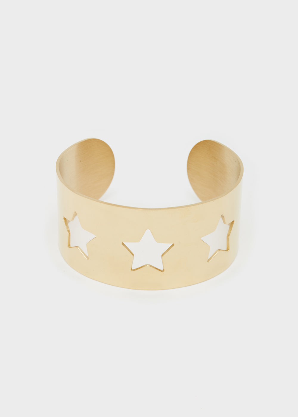 Nalí 14KT GOLD PLA. S. STEEL STAR BRACELET 2025