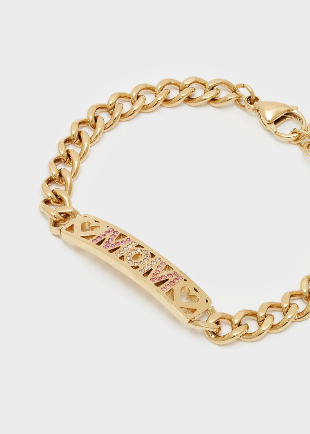 Nalí MOM S. STEEL BRACELET W/ STONES Negozi Online