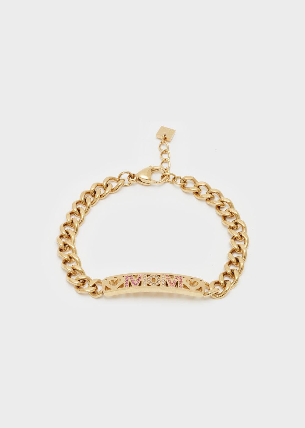 Nalí MOM S. STEEL BRACELET W/ STONES Negozi Online