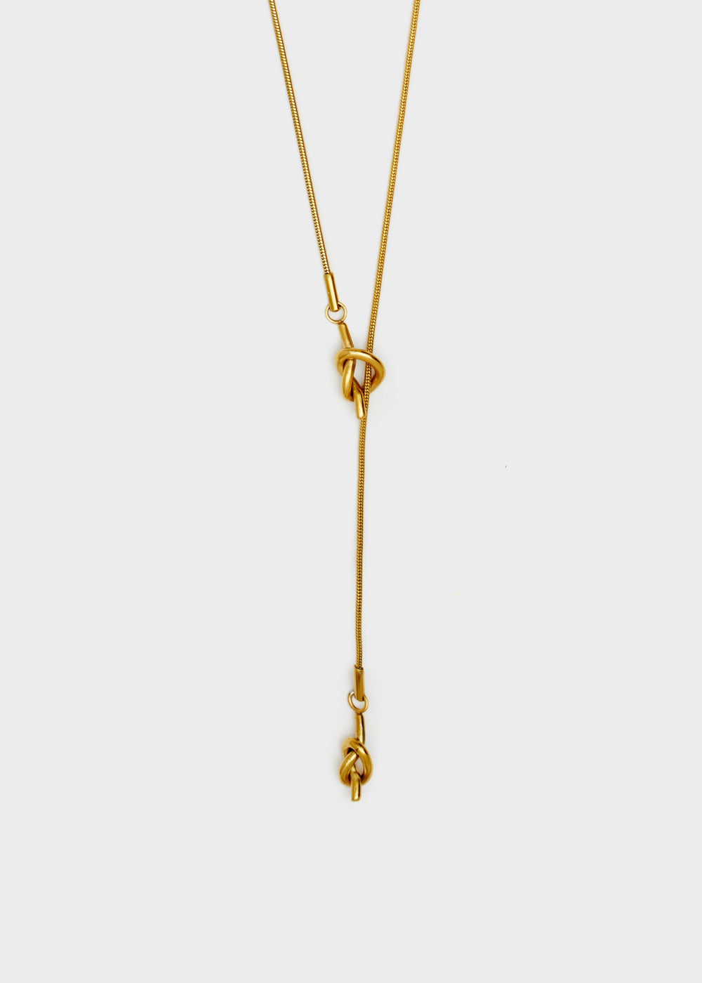 Nalí S.STEEL GOLD THIN LONG NECKLACE Shopping Online