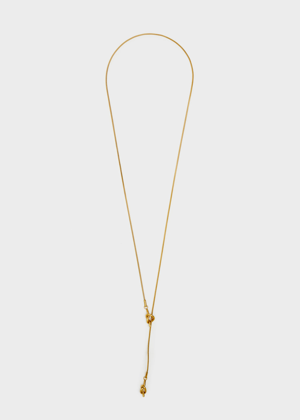 Nalí S.STEEL GOLD THIN LONG NECKLACE Shopping Online