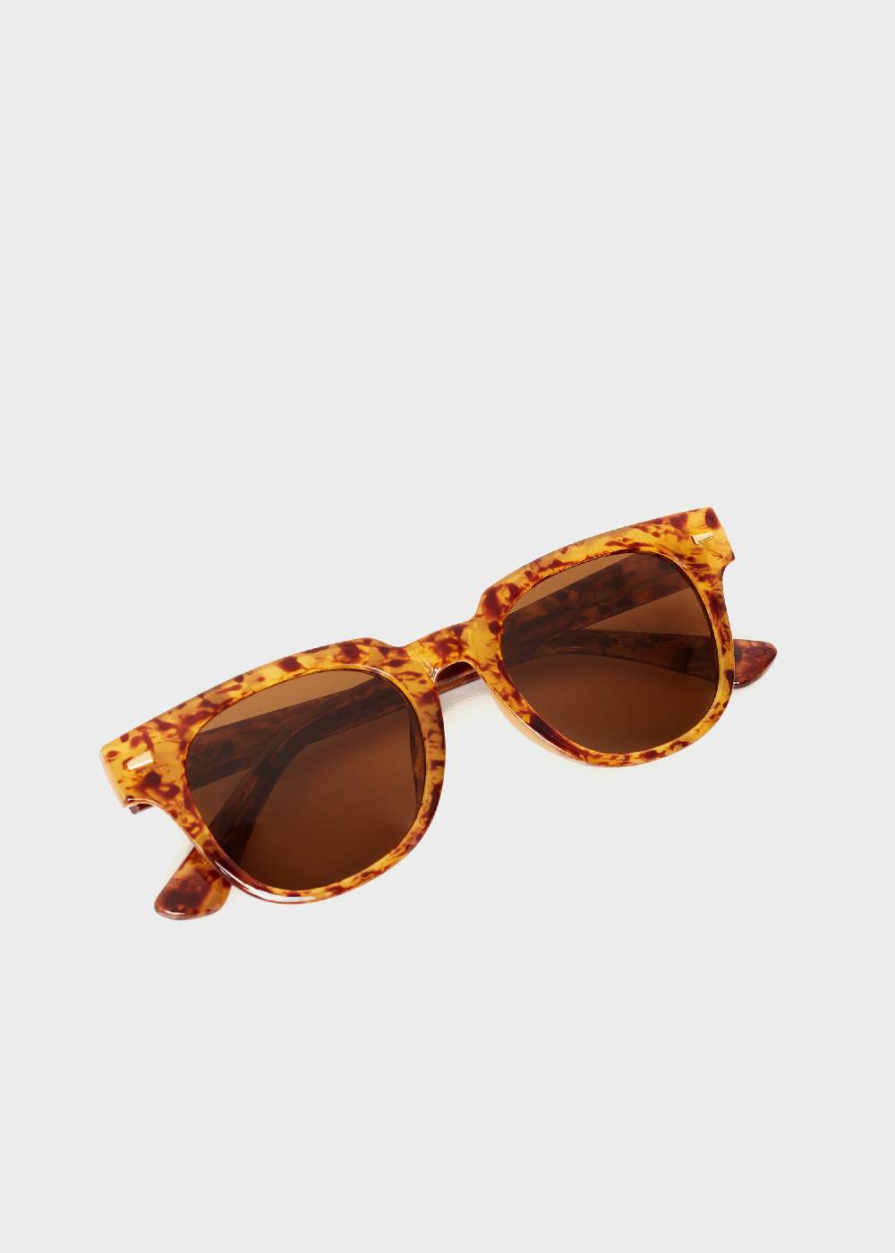 Nalí LEO ROUND TORTOISE SUNGLASSES Economico