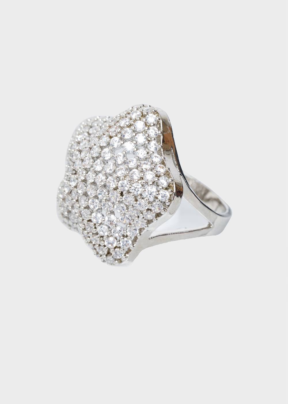 Nalí MABEL STAR RING W/ ZIRCONS IN SILVER Saldi