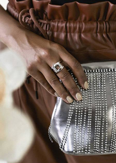 Nalí SILVER CHAIN RING Soddisfazione Garantita