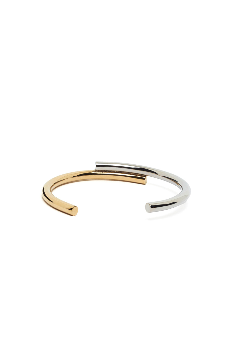 Nalí GOLD & SILVER CUFF BRACELET STAIN. STEEL Convenienza