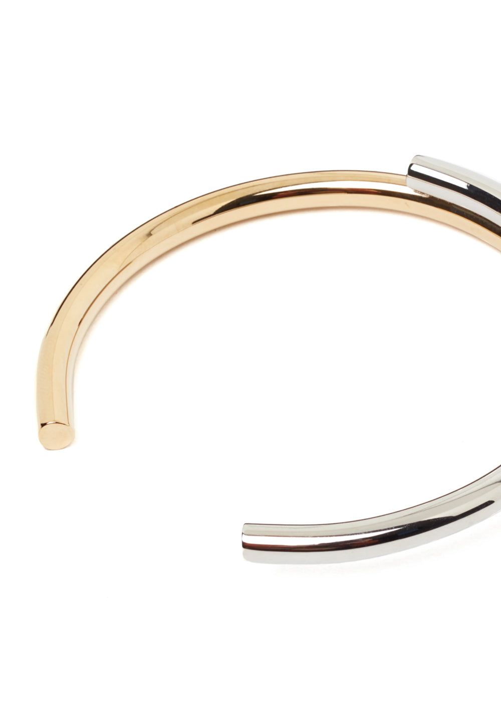 Nalí GOLD & SILVER CUFF BRACELET STAIN. STEEL Convenienza