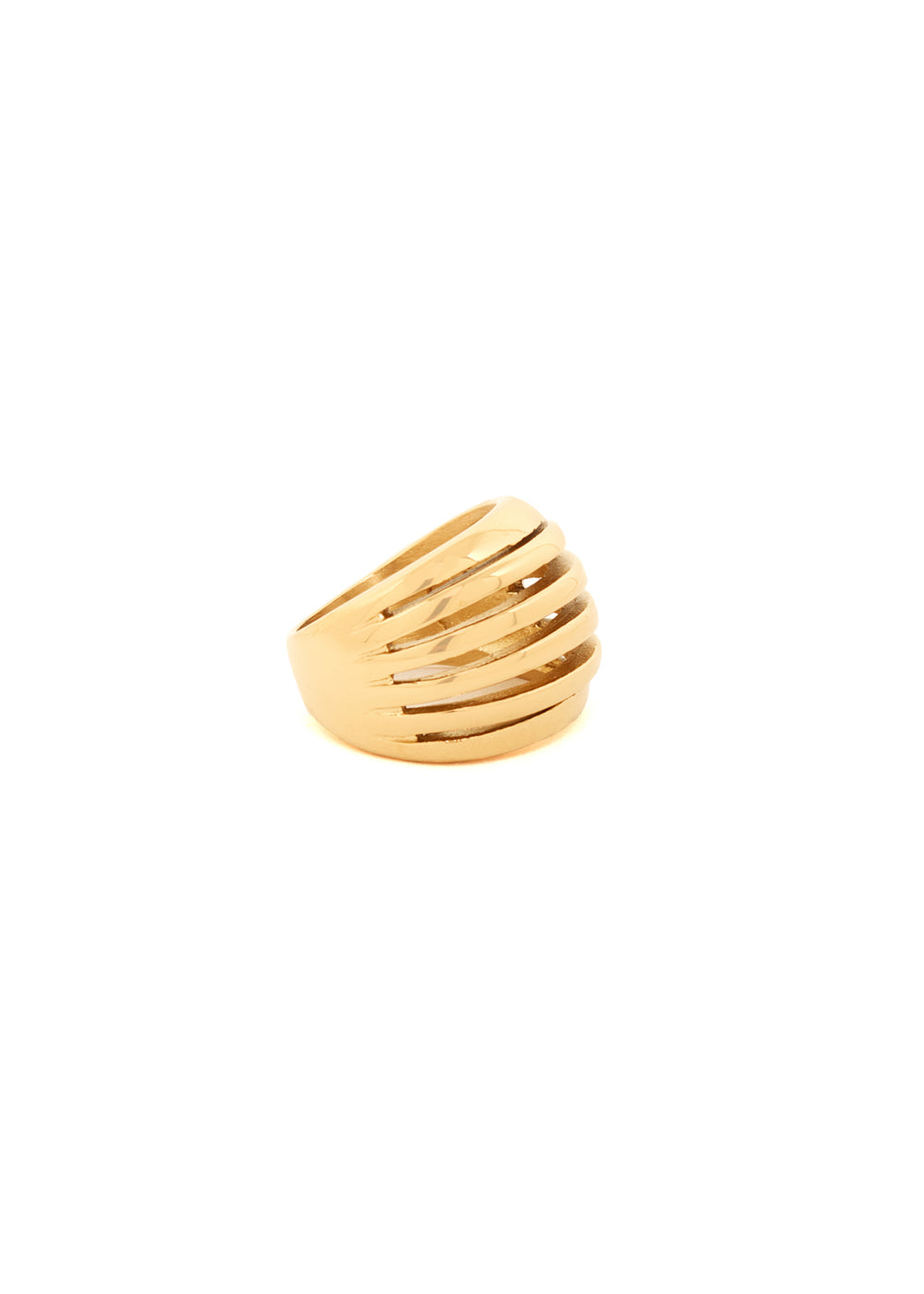 Nalí GOLD ROUNDED RING Novità