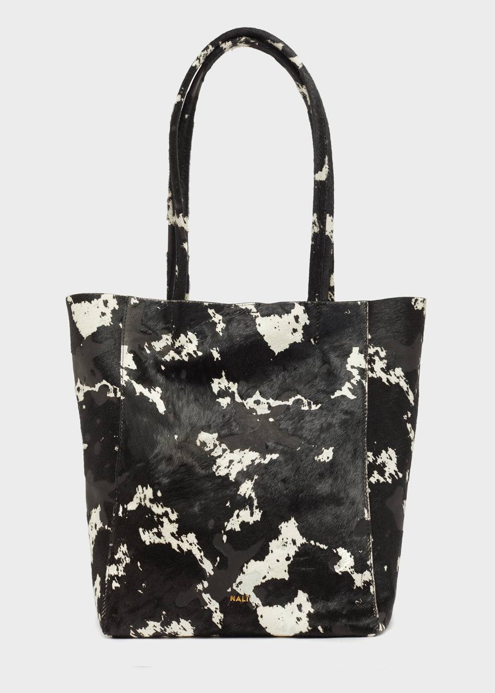 Nalí ELLA SHOULDER BAG IN REAL LEATHER COW Moda