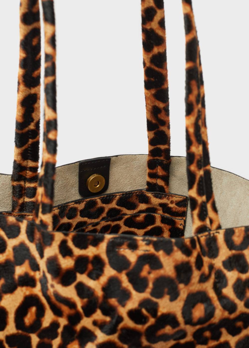 Nalí ELLA SHOULDER BAG IN REAL LEATHER ANIMALIER 2025