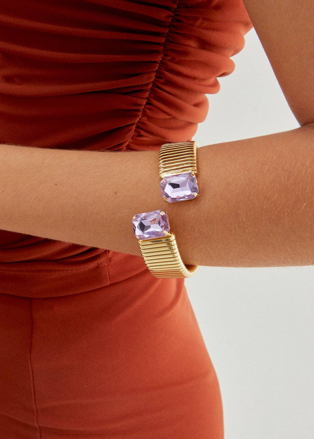 Nalí ATHENA GOLD BRACELET W/ STONES + COLORS Italy