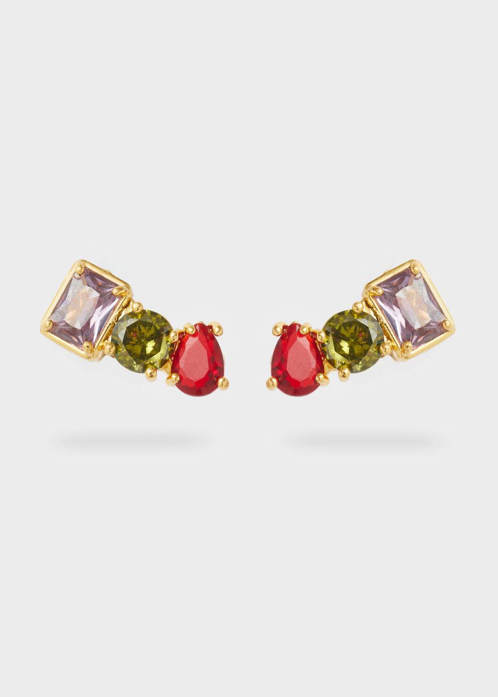 Nalí FRANCINE EARRINGS W/ STONES + COLORS Italia