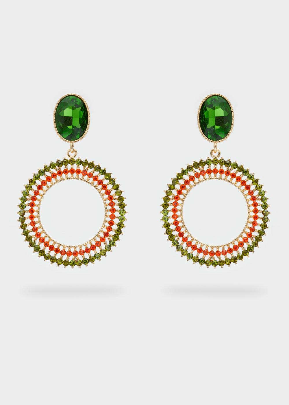 Nalí SILVY PENDANT EARRINGS W/ STONES + COLORS Fino al 60% di sconto