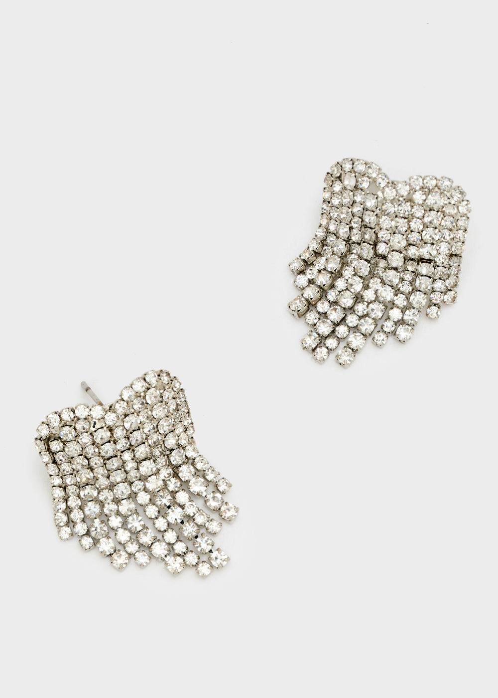 Nalí BABY HEART EARRINGS W/ STONES + COLORS Soddisfazione Garantita