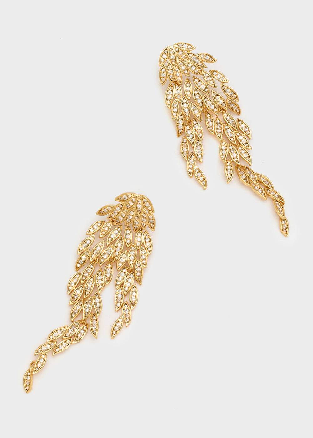 Nalí CASCADE EARRINGS WITH ZIRCONS + COLORS Qualità Garantita
