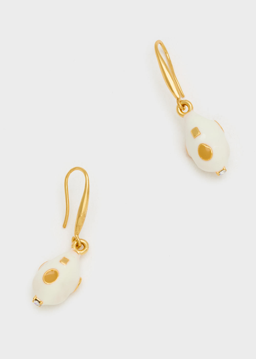 Nalí NIDIA EARRINGS W/ ENAMEL PENDANT+ COLORS Offerta