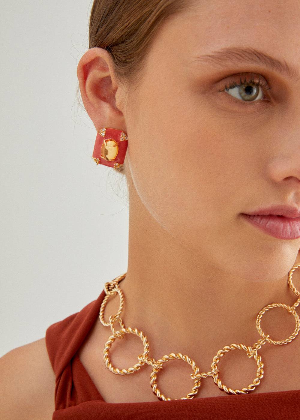 Nalí VINTAGE LOBE EARRINGS + COLORS Online
